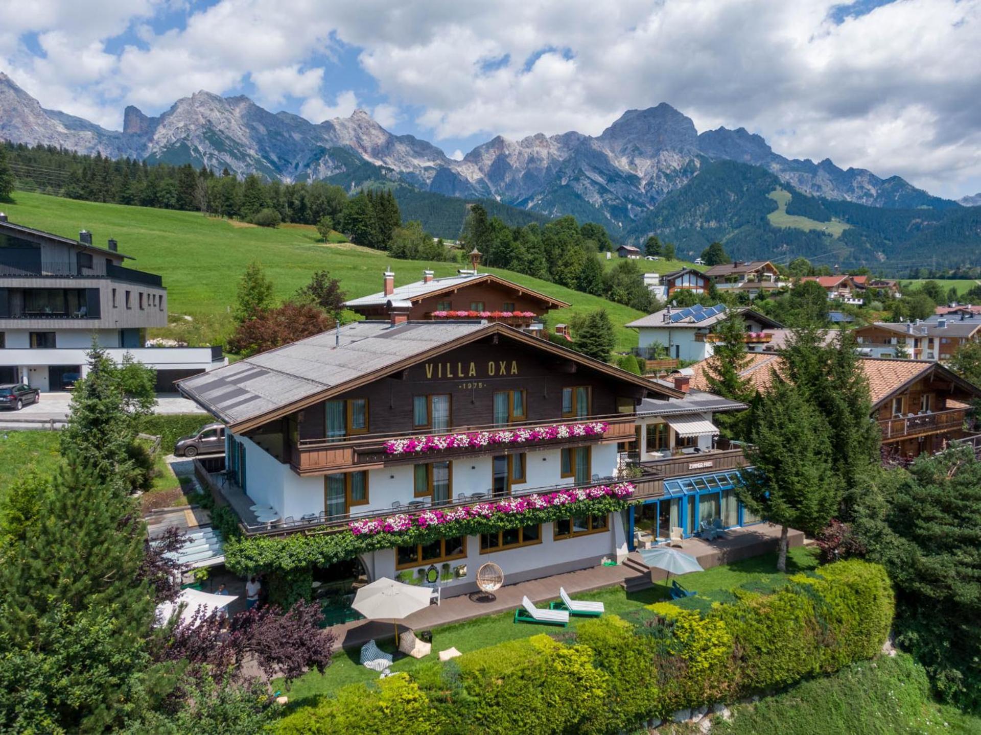 Villa Oxa - Boutique Design Hotel Maria Alm am Steinernen Meer Ngoại thất bức ảnh